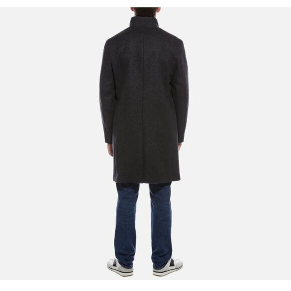 Theory Men's Belvin Wool-Blend Coat - Picture 2 of 6